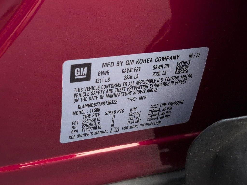 used 2022 Buick Encore GX car, priced at $18,899
