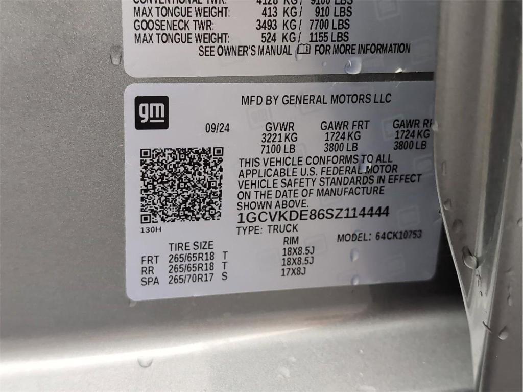 used 2025 Chevrolet Silverado 1500 car, priced at $43,499