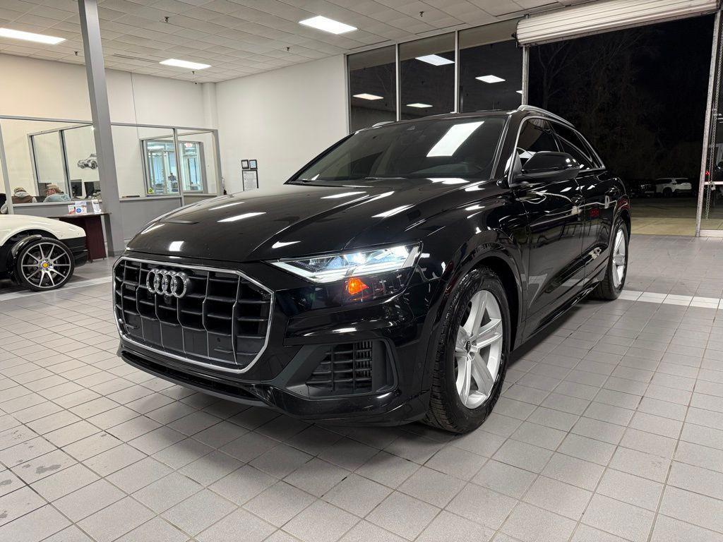 used 2021 Audi Q8 car, priced at $27,587