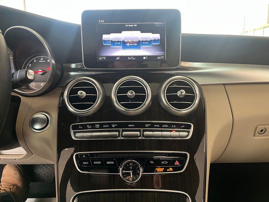 used 2018 Mercedes-Benz C-Class car, priced at $19,970