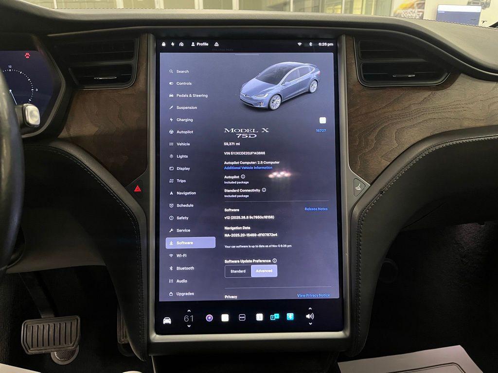used 2018 Tesla Model X car, priced at $26,598