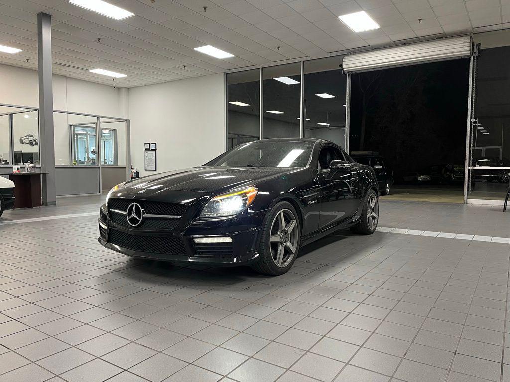 used 2014 Mercedes-Benz SLK-Class car, priced at $24,990
