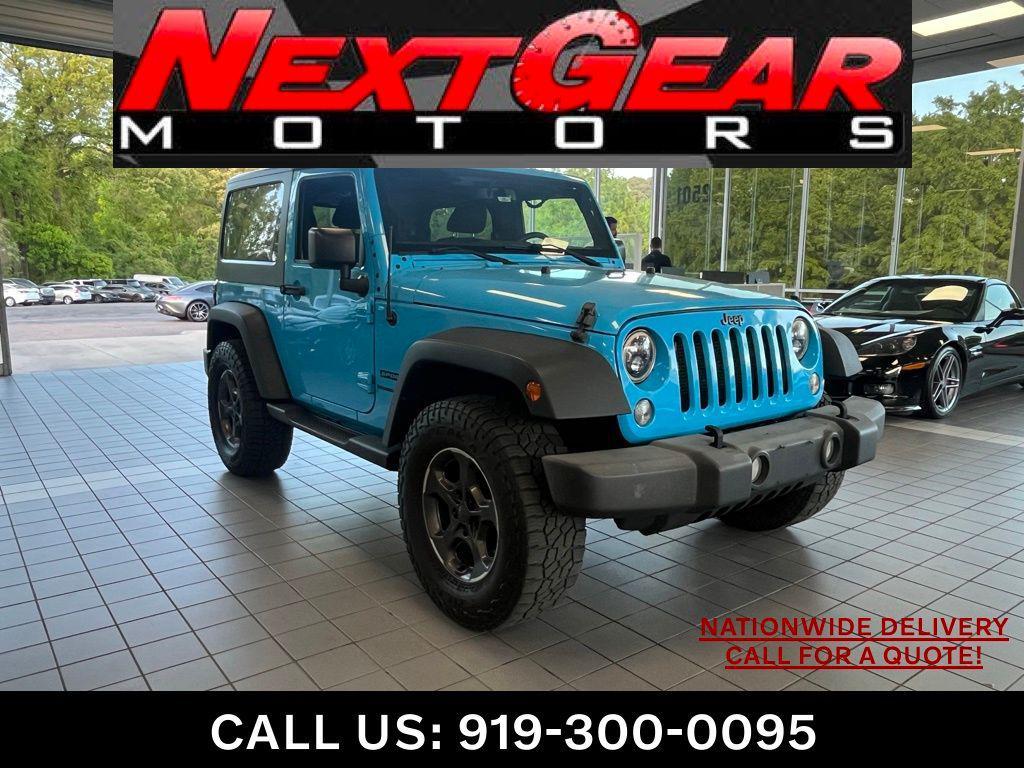 used 2018 Jeep Wrangler JK car, priced at $14,351