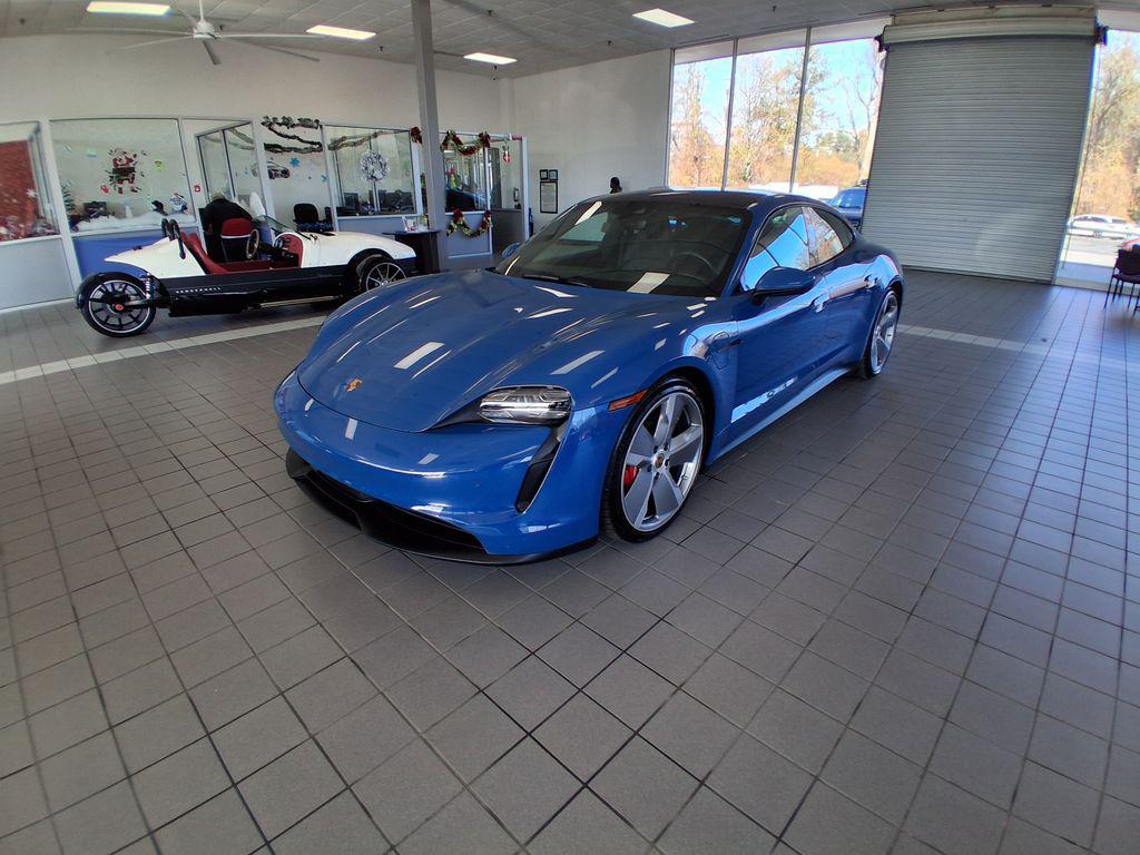 used 2021 Porsche Taycan car, priced at $46,499