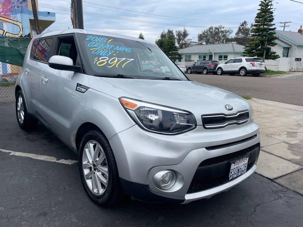used 2018 Kia Soul car, priced at $9,977
