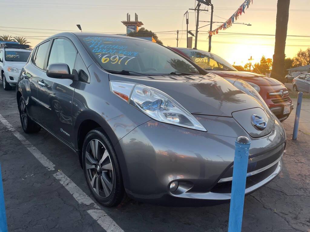 used 2015 Nissan Leaf car, priced at $6,977