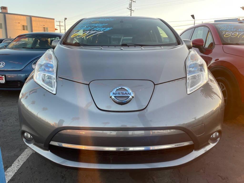 used 2015 Nissan Leaf car, priced at $6,977