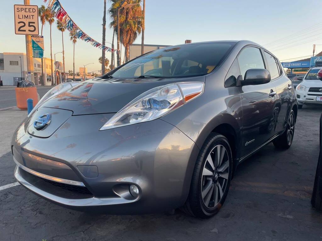 used 2015 Nissan Leaf car, priced at $6,977