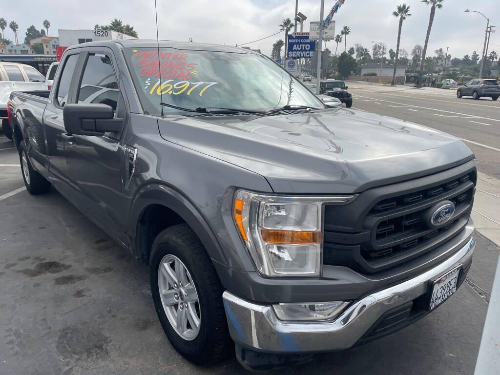 used 2021 Ford F-150 car, priced at $18,977
