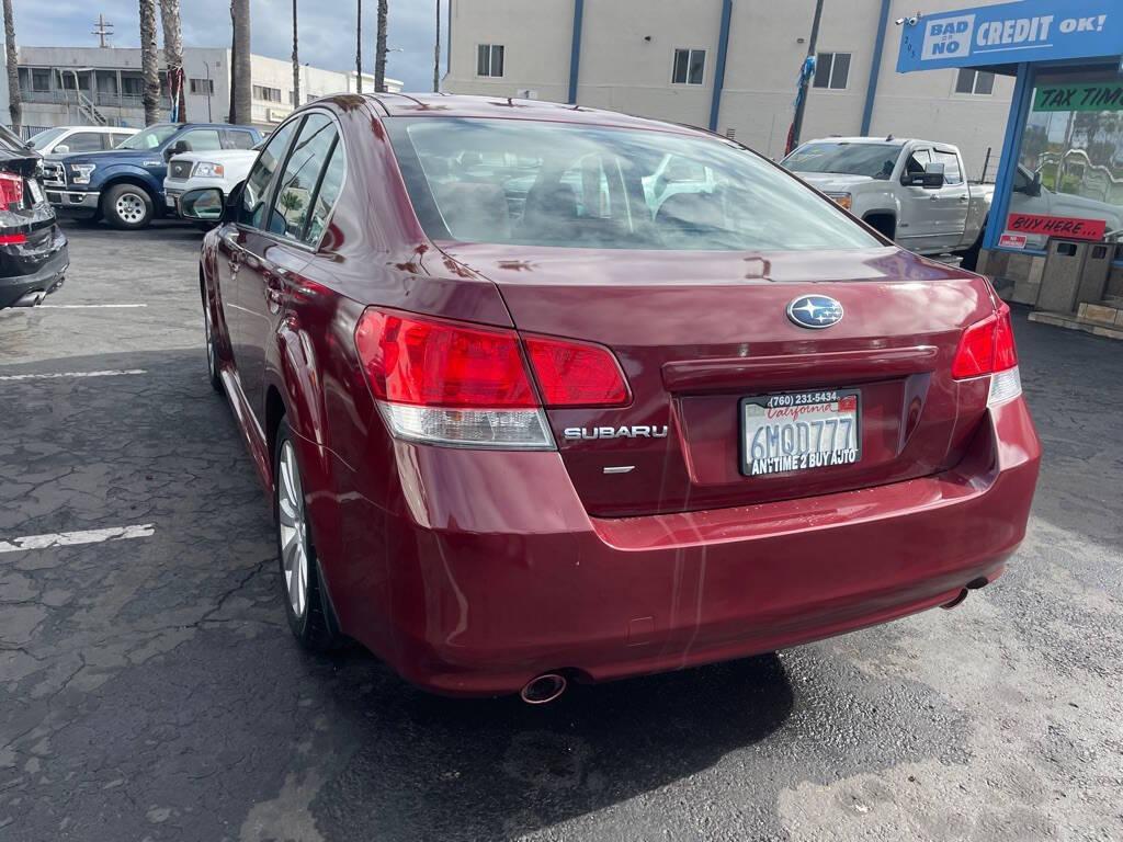 used 2010 Subaru Legacy car, priced at $9,977