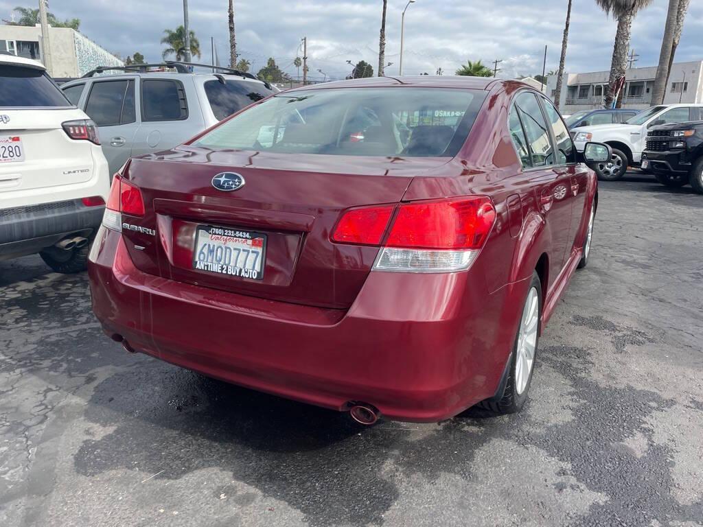 used 2010 Subaru Legacy car, priced at $9,977