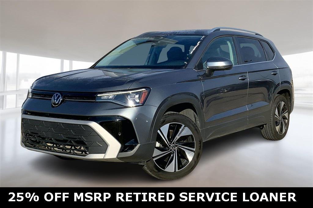 used 2025 Volkswagen Taos car, priced at $25,376