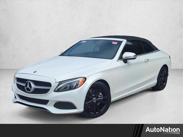 used 2018 Mercedes-Benz C-Class car, priced at $22,199