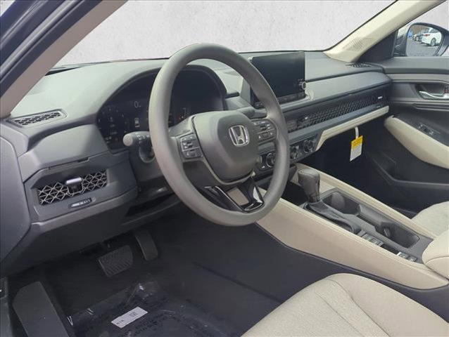 new 2025 Honda Accord car, priced at $30,319