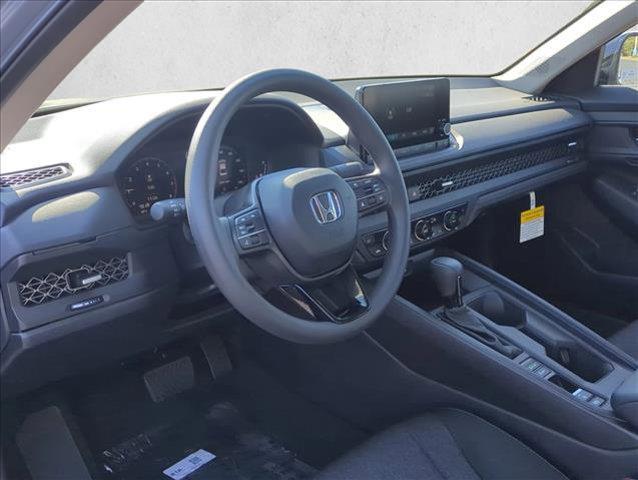 new 2025 Honda Accord car, priced at $30,750