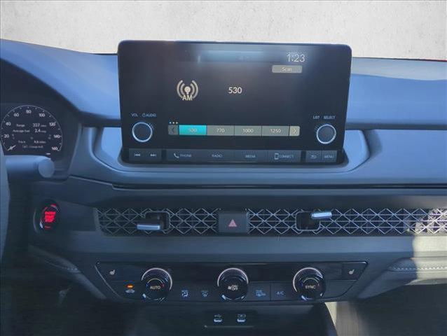 new 2025 Honda Accord car, priced at $30,750