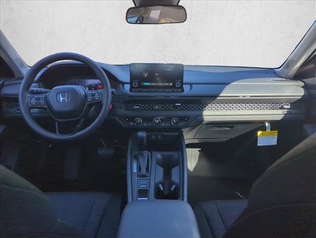 new 2025 Honda Accord car, priced at $30,750