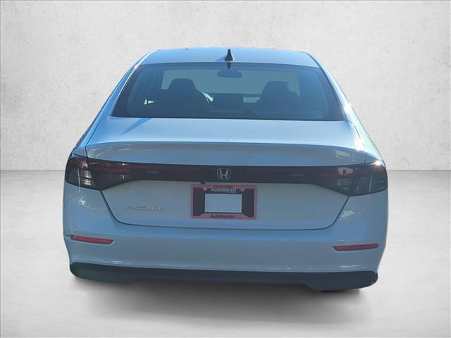 new 2025 Honda Accord car, priced at $30,750