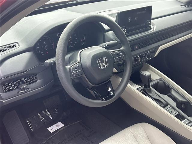 new 2025 Honda Accord car, priced at $28,733