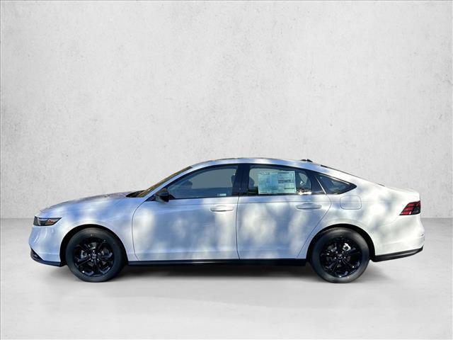 new 2025 Honda Accord car, priced at $30,750