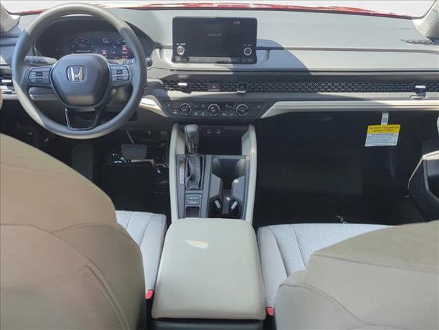 new 2025 Honda Accord car, priced at $30,705
