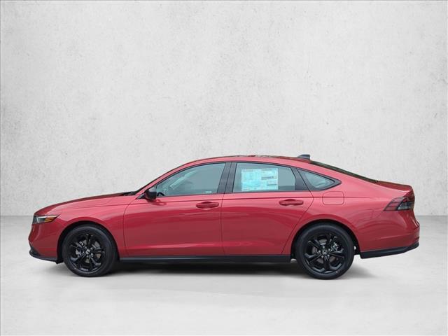 new 2025 Honda Accord car, priced at $30,750