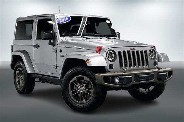 used 2016 Jeep Wrangler car, priced at $15,528
