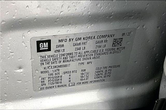 used 2022 Chevrolet Trax car, priced at $17,296