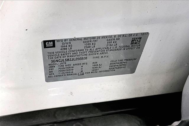 used 2018 Chevrolet Trax car, priced at $11,677