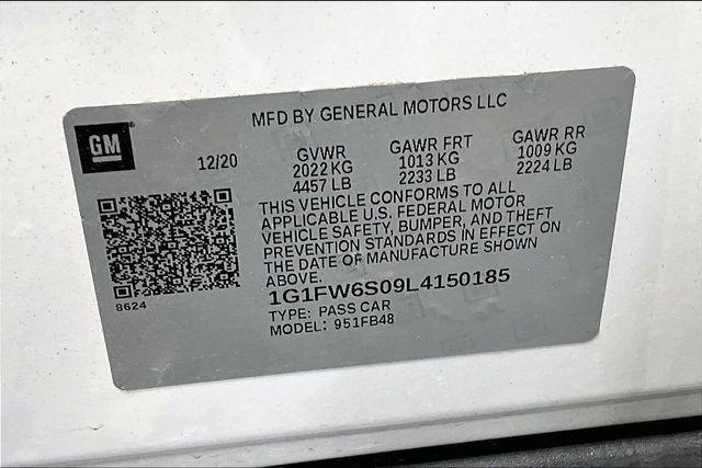 used 2020 Chevrolet Bolt EV car, priced at $11,977