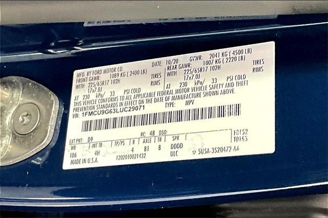 used 2020 Ford Escape car, priced at $18,988