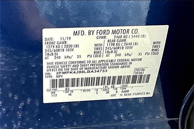 used 2020 Ford Edge car, priced at $13,454