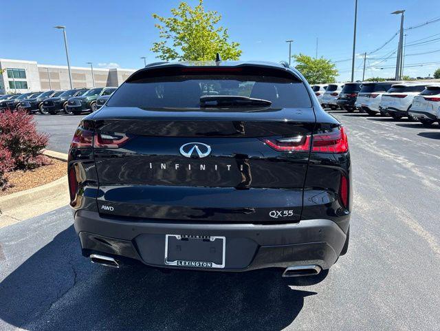 used 2025 INFINITI QX55 car, priced at $37,999