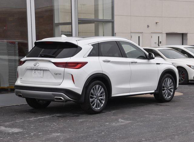 new 2025 INFINITI QX50 car, priced at $40,988