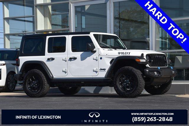 used 2024 Jeep Wrangler 4xe car, priced at $32,532