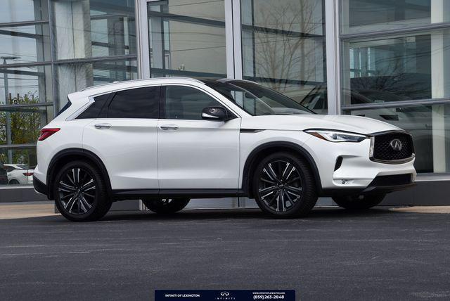 used 2021 INFINITI QX50 car, priced at $17,599