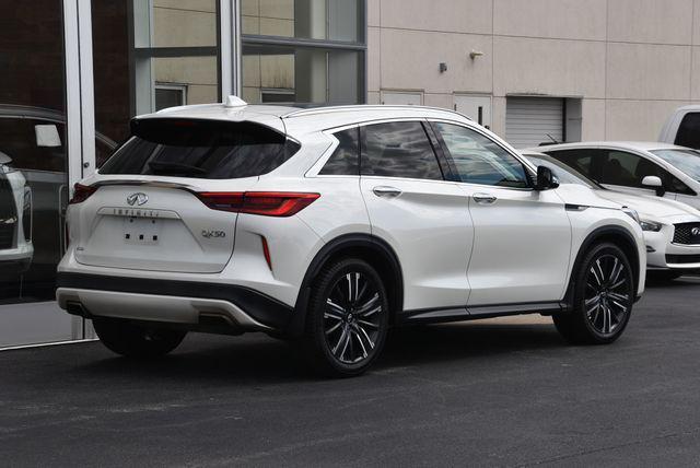 used 2021 INFINITI QX50 car, priced at $17,599
