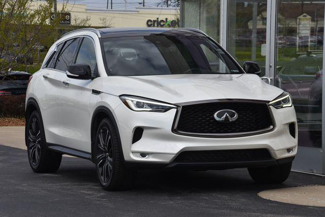 used 2021 INFINITI QX50 car, priced at $17,599