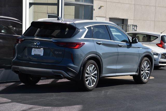used 2025 INFINITI QX50 car, priced at $33,899