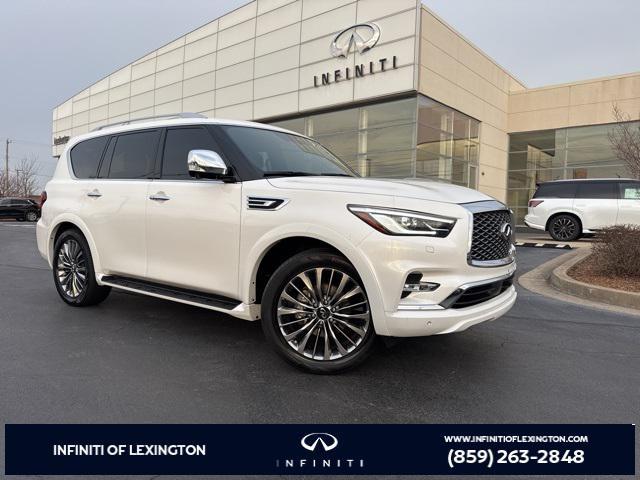 used 2021 INFINITI QX80 car, priced at $27,987