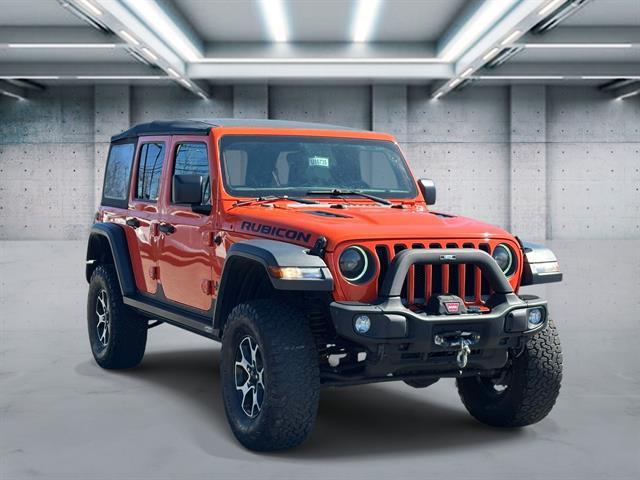 used 2020 Jeep Wrangler Unlimited car, priced at $29,034