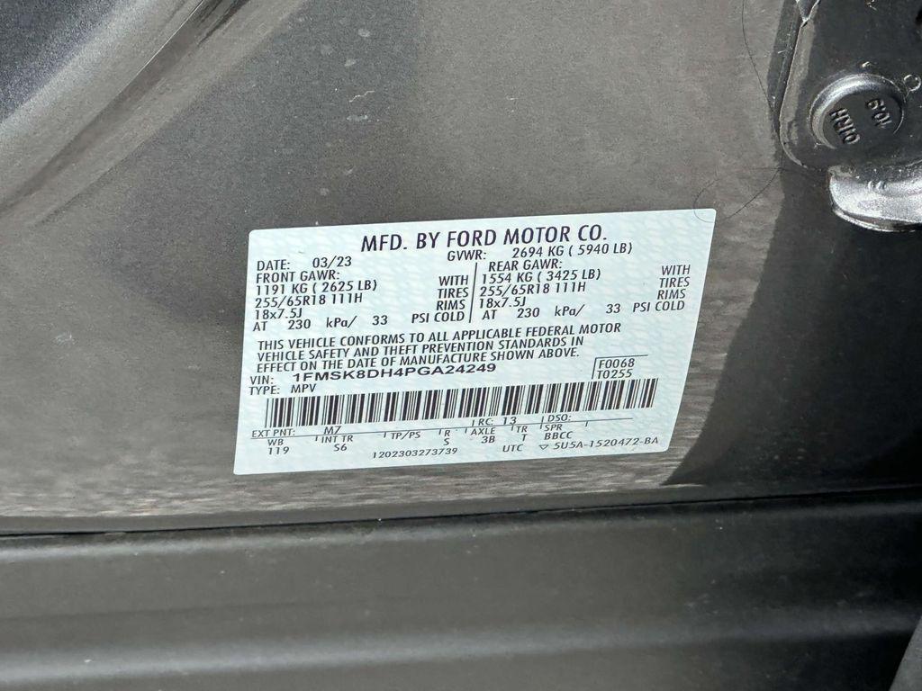 used 2023 Ford Explorer car, priced at $29,555