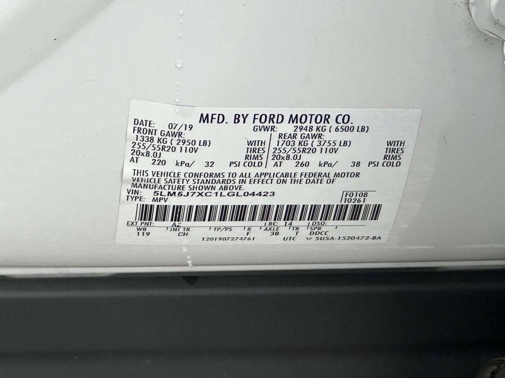 used 2020 Lincoln Aviator car, priced at $29,995