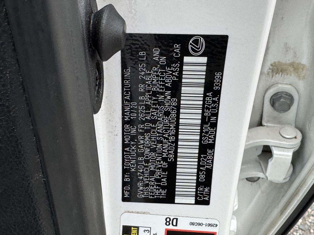 used 2021 Lexus ES 350 car, priced at $27,995