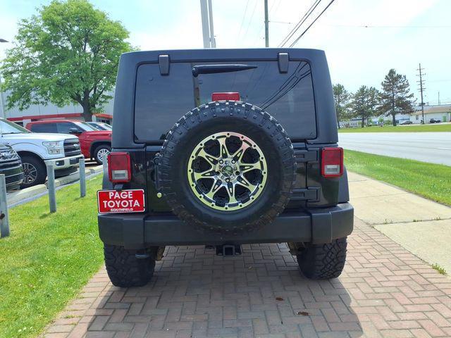 used 2014 Jeep Wrangler Unlimited car, priced at $16,304