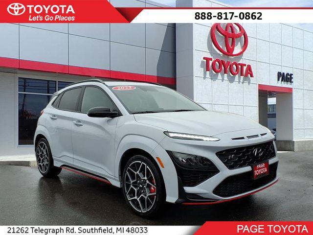 used 2023 Hyundai Kona N car, priced at $22,500
