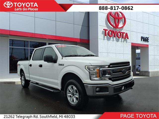used 2018 Ford F-150 car, priced at $14,000