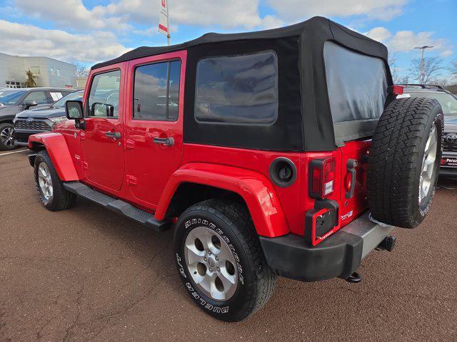 used 2014 Jeep Wrangler Unlimited car, priced at $14,153