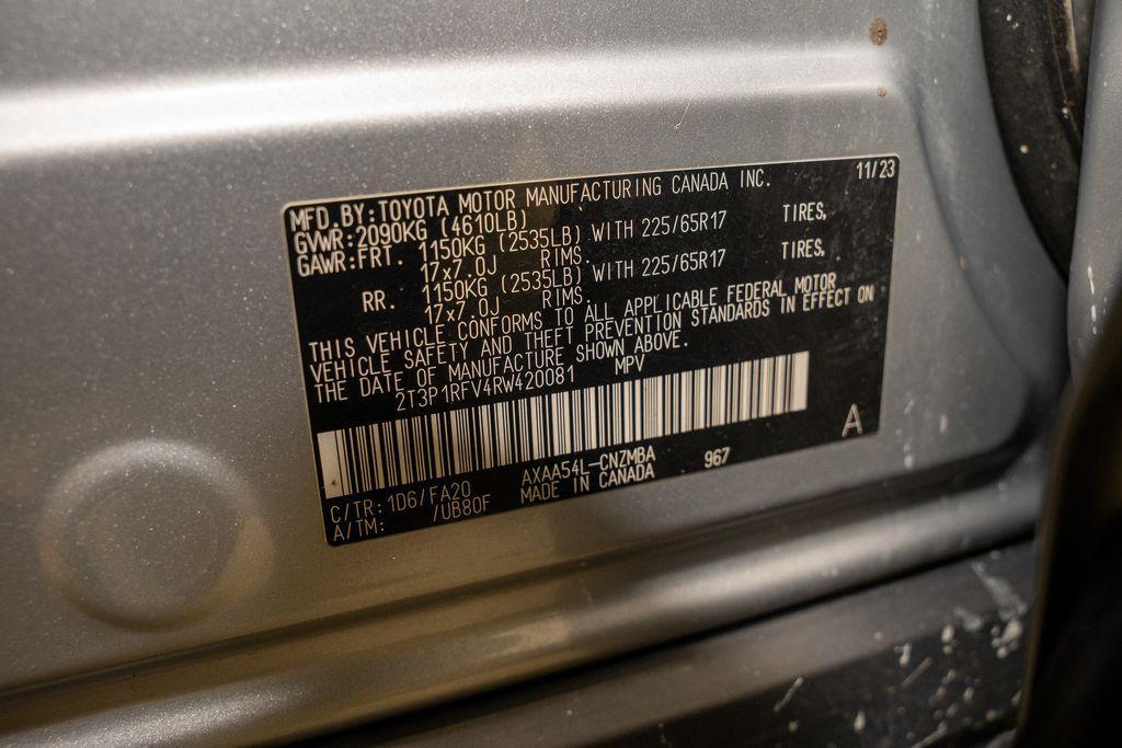 used 2024 Toyota RAV4 car, priced at $28,736