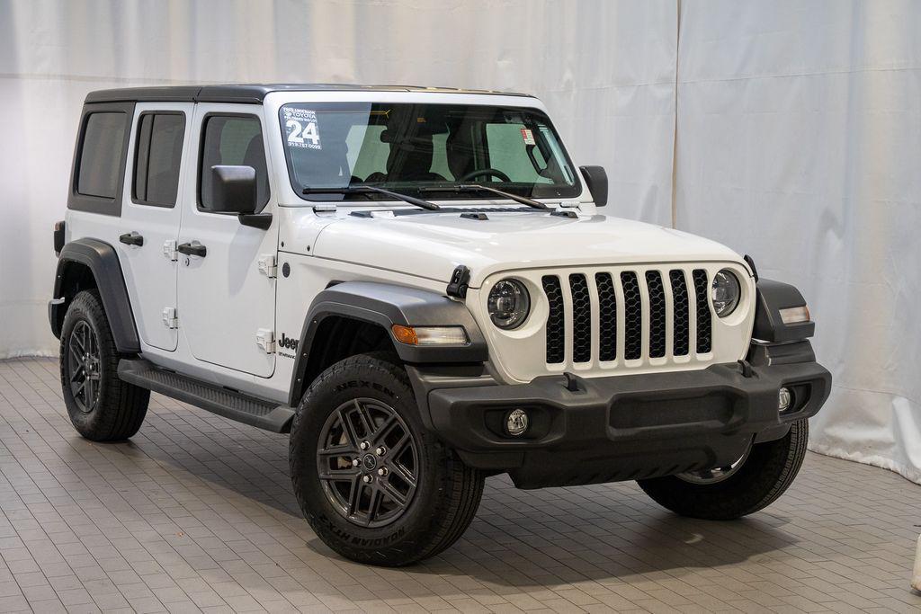 used 2024 Jeep Wrangler car, priced at $29,331